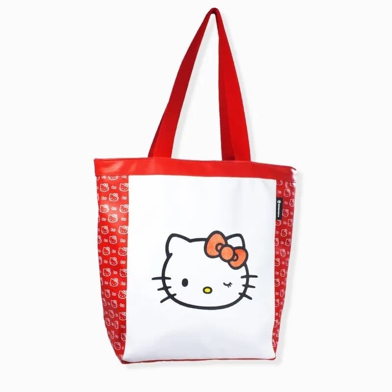 BOLSA HELLO KITTY  COM ALÇA SANRIO OFICIAL BAG SHOPPING CARTOON KAWAII