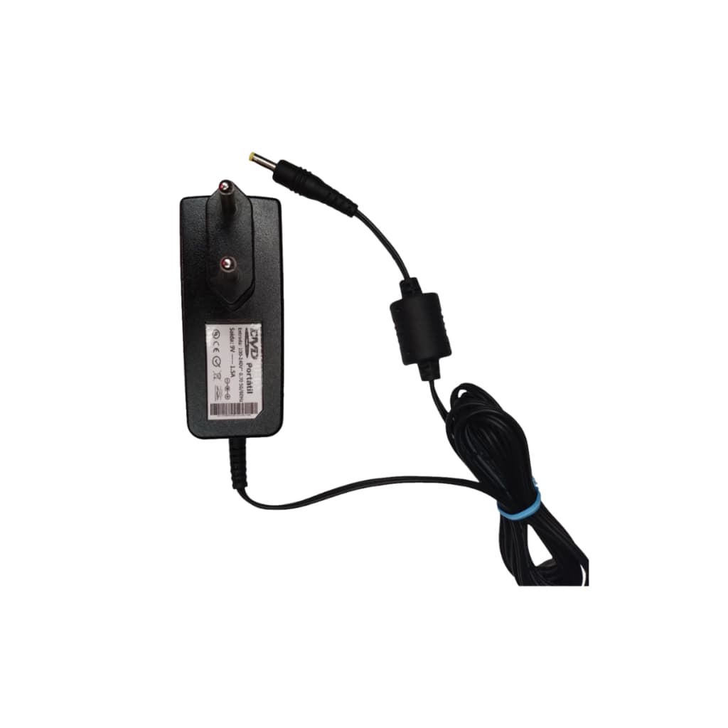 Fonte Carregador Dvd Portátil 9v 1.5a Bivolt Plug 4.0x1.7mm Bivolt