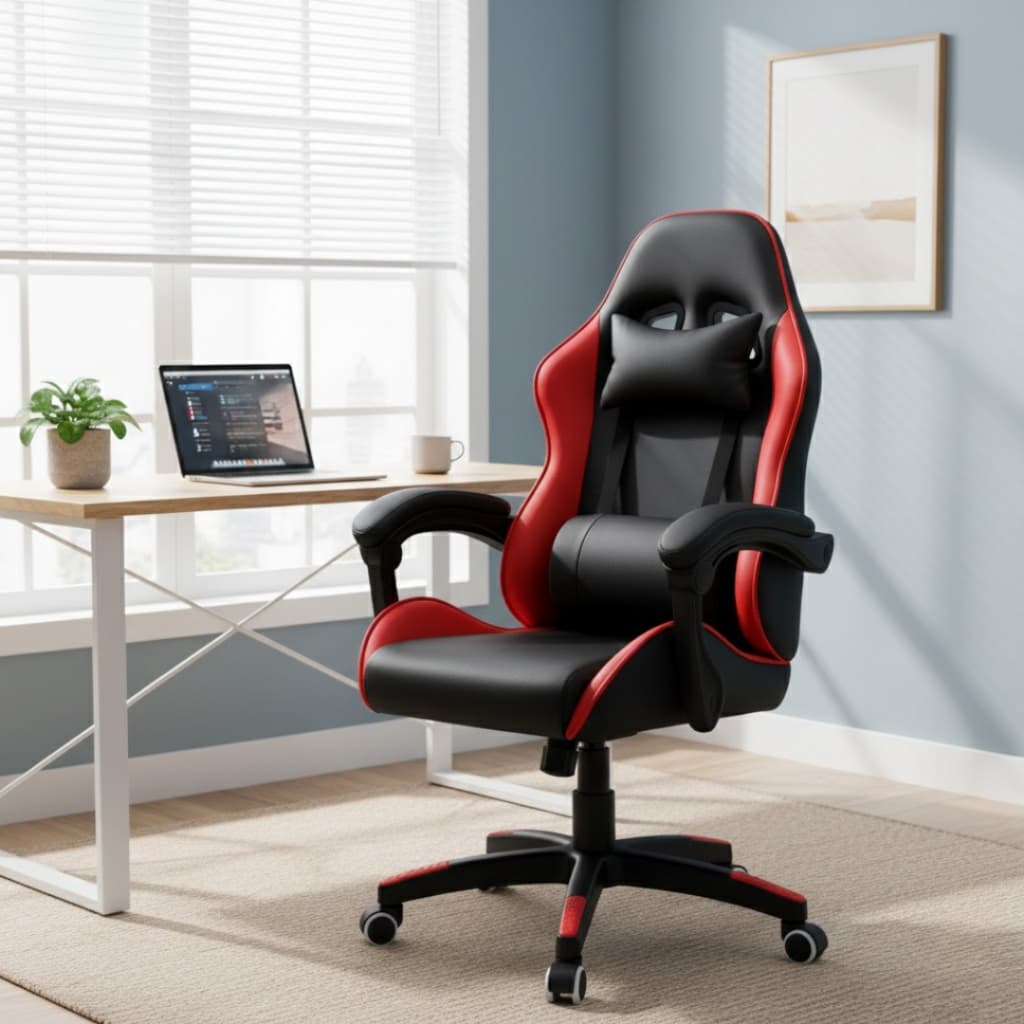 Cadeira Gamer Profissional com Ajustes Personalizados || Alta Durabilidade Conforto