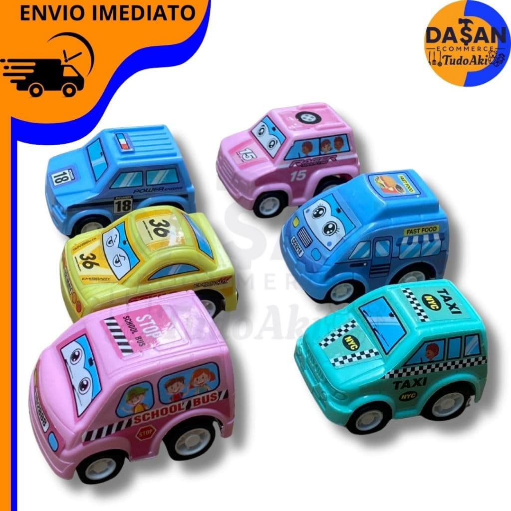 Carrinhos Miniatura – Brinquedo Infantil Divertido e Colorido