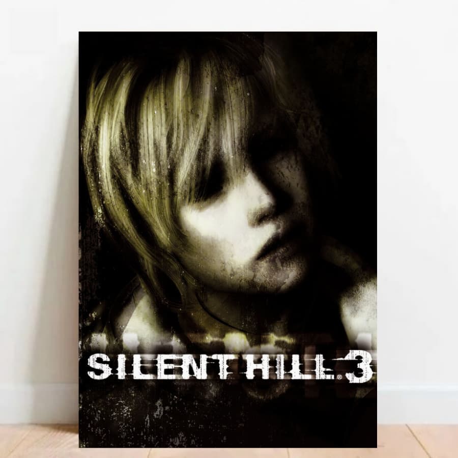 Quadro Placas Decorativas Poster geek Silent Hill Video Games 03
