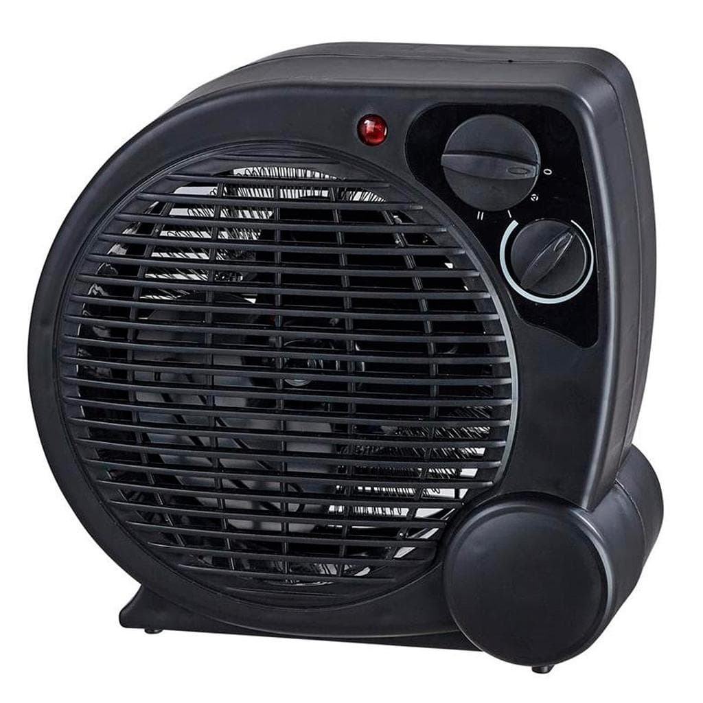 Aquecedor Portátil a Ar Ventilador Quente Preto AQ04 - Mimo Style