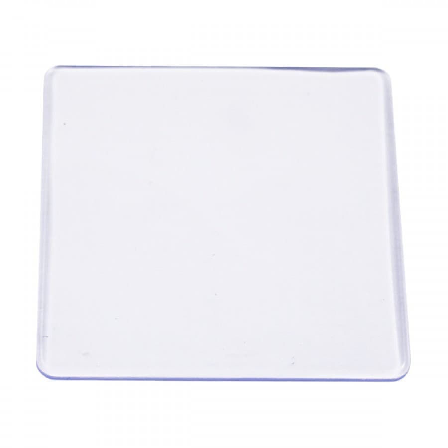 Base Acrílica 7cm Incolor Artesanato Massinha Biscuit Decore Como Desejar 80 Unidades