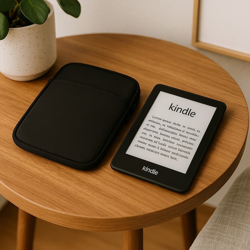 Luva E-Reader Kindle Paperwhite 10ª 11ª 12ª Geração Kobo Libra 2 Slim Seguro Premium