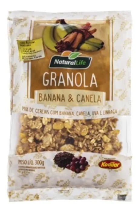 Granola Banana E Canela 300g Natural Life
