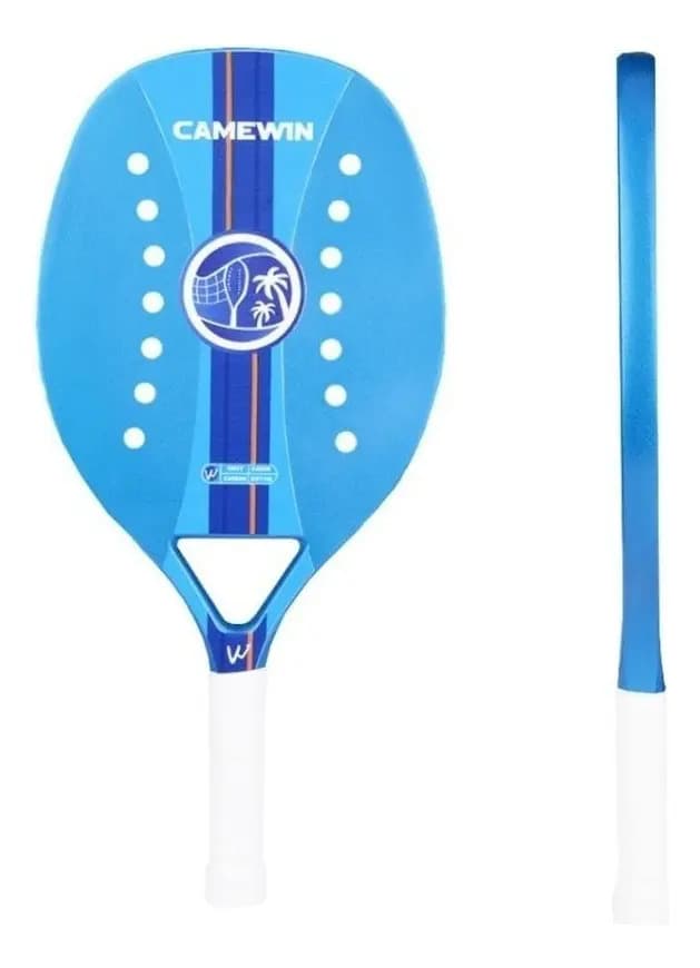 Raquete De Pádel De Praia Camewin Raquete Beach Tennis 2022 Cor Azul