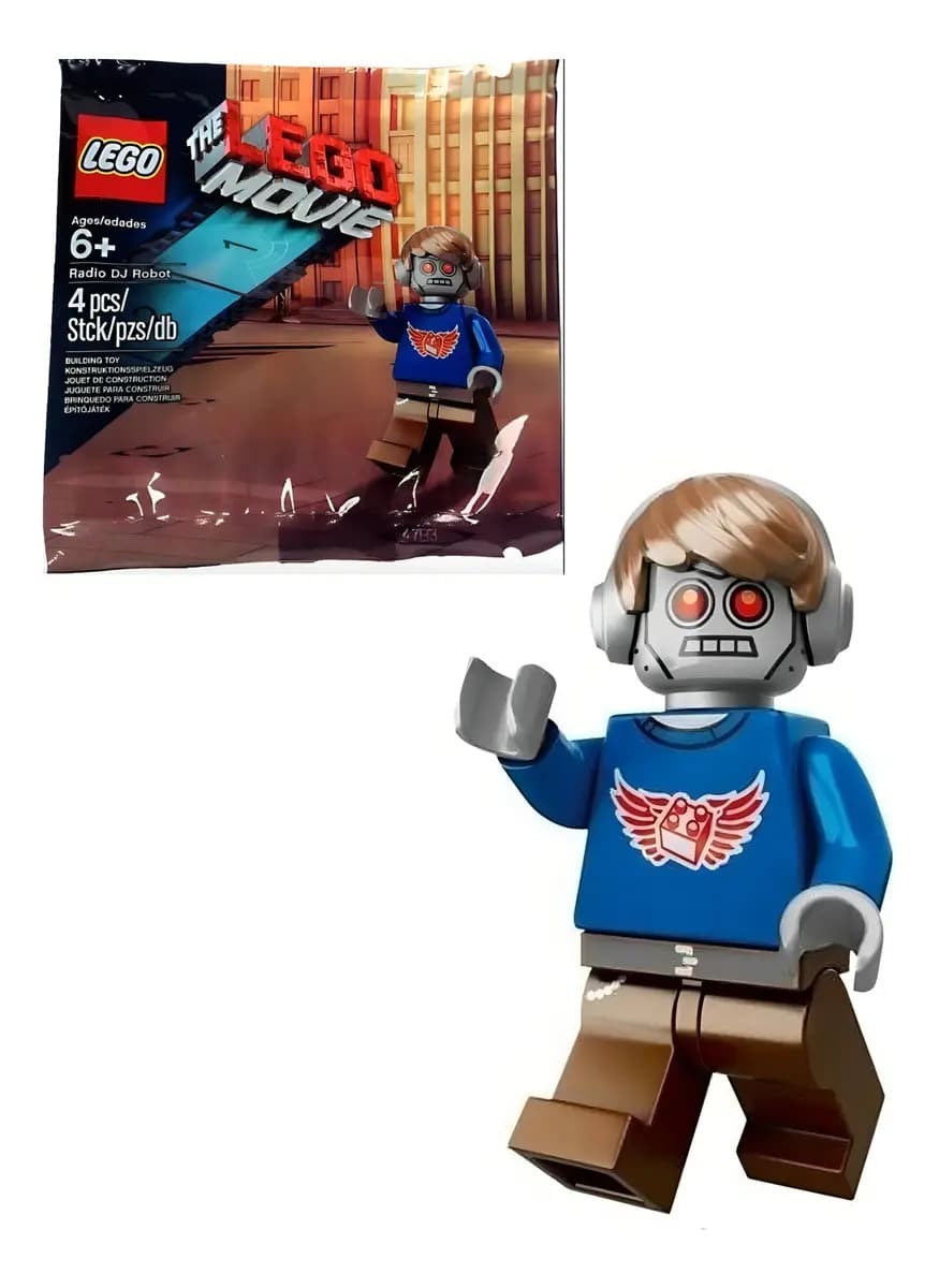 Lego 5002203 - Radio Dj Robot - Lego Movie Quantidade De Peças 4