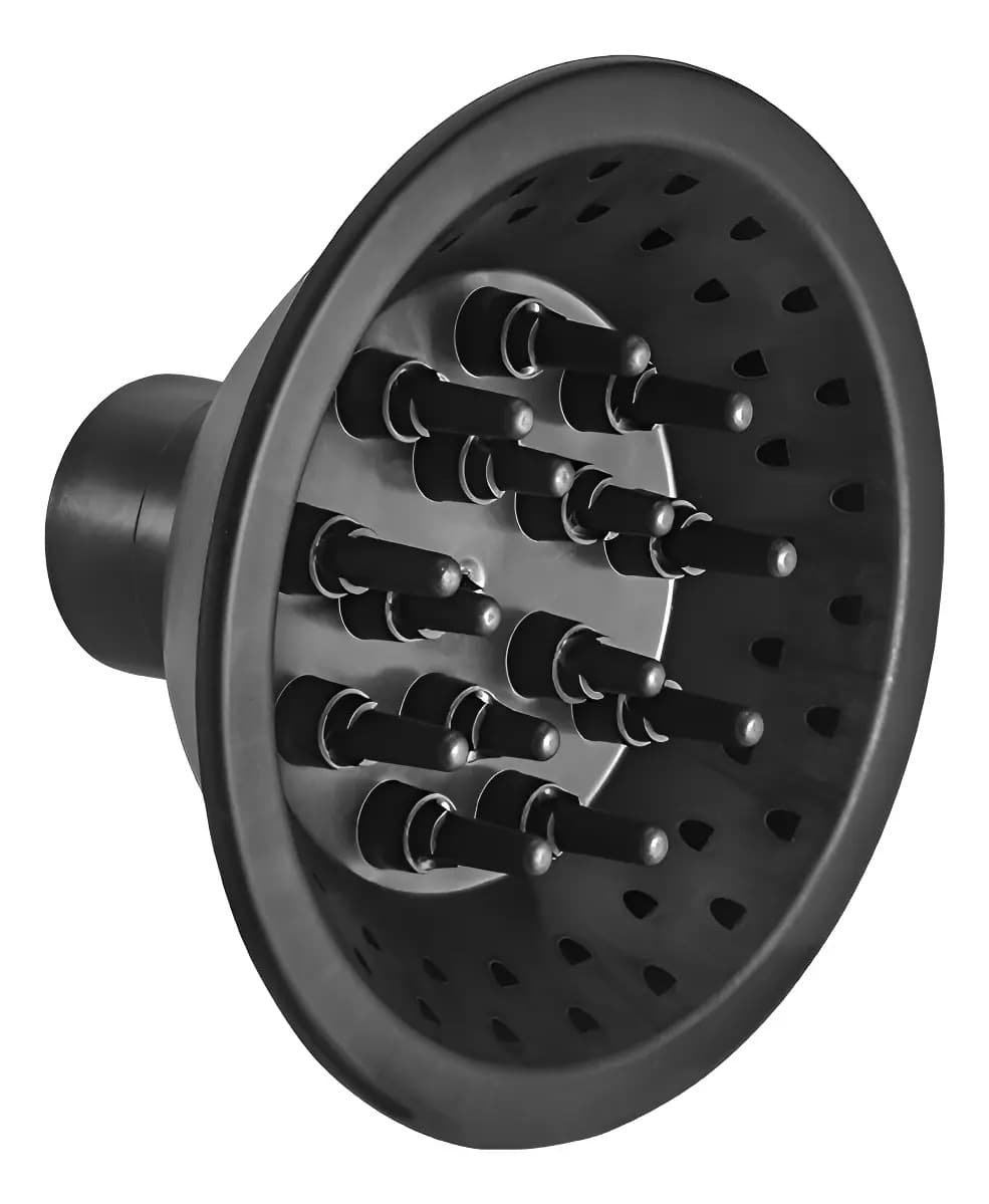 Difusor Cachos Universal Para Secador Taiff Modelos Preto
