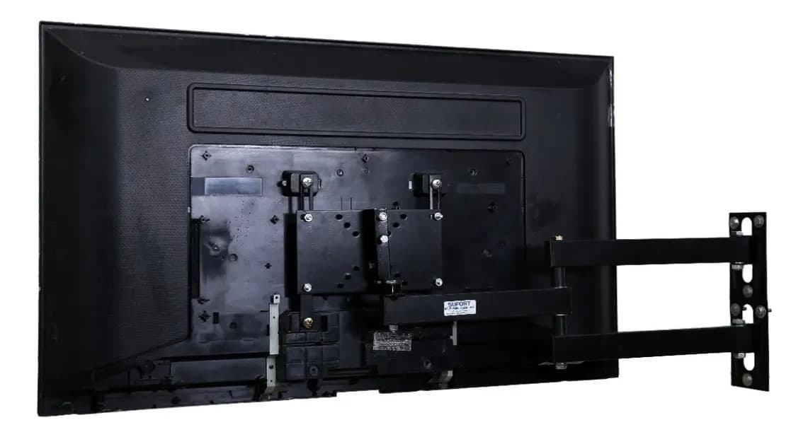 Suporte Tv Tri Articulado Braço Longo Distância Até 65cm Sufort Lcd-65