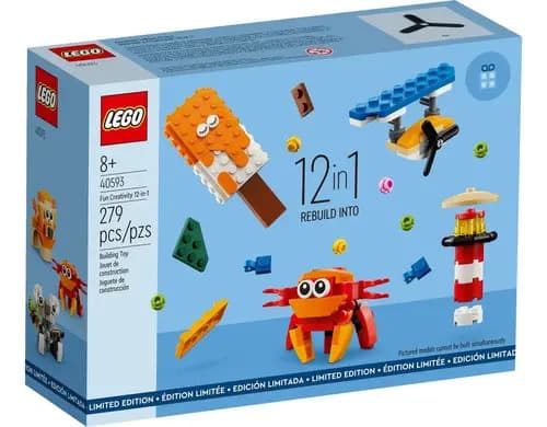 Lego 40593 Especial Fun Creativity 12-in-1 Gwp 279 Lego